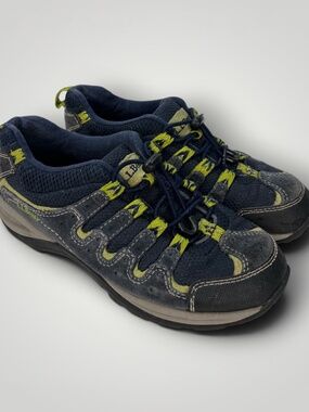 LL Bean Boys Hiking Shoes Boots Kids Size 5 Sneakers Trail Outdoor Toggle Lace